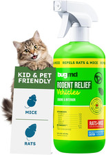 Bugmd Rodent Repellent for Car Engines Natural Peppermint Oil Spray to Repel R