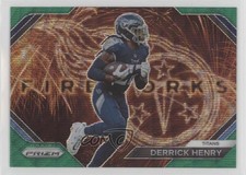 2023 Panini Prizm Fireworks Green Wave Prizm Derrick Henry #F-11 1e3h