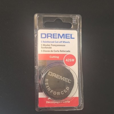 Dremel 426W Reinforced Cut-Off Wheels Rotary Tool Cutting Discs 5-Pack