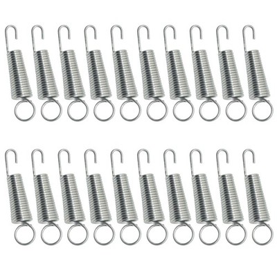 Zeiboat 20Pcs 4008 Vise Replacement Springs for Grip Clamp, 10R Silver 