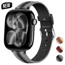 Leather Strap iWatch Band For Apple Watch Series 11 10 9 8 7 6 5 4 3 SE Ultra 3