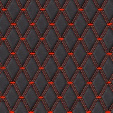 63 Diamond Quilted Pu Leather Fabric For Car Interior Seat Cover Door Panel 63 Diamond Quilted Pu Leather Fabric For Car Interior Seat Cover Door Panel