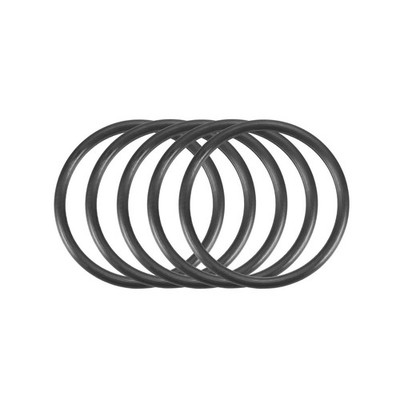 30pcs Black Nitrile Butadiene Rubber   O-Ring 17mm Inner Dia 1.5mm Width  *tn