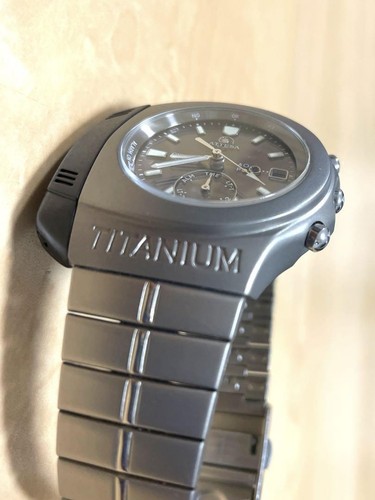 Citizen Attesa 9417-H22838 Eco-Drive Radio-Pilotée Titane Solaire Montre Hommes - Photo 6 sur 10