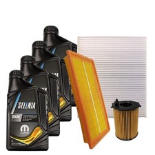 Kit Tagliando Fiat Panda 500 900 Twinair Lancia Ypsilon 0.9 3 Filtri 4 Olio 