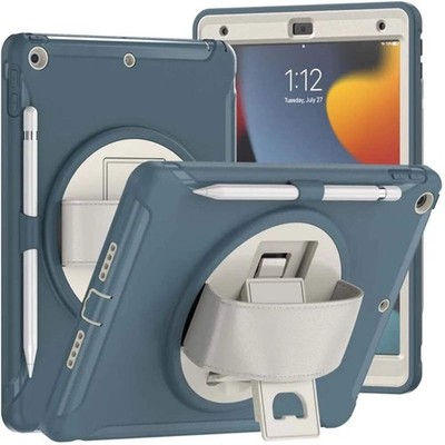 360 Degree Rotate Stand Case For iPad 9 8 7 7th 8th 9th Generation 10.2 inch Dro