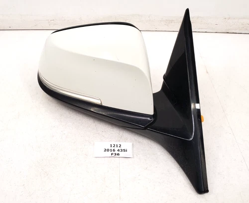 ✅ 14-20 OEM BMW F32 F33 F36 Passenger Side Mirror Assembly Heated White 300 *