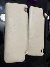 1996-1997 Lexus Ls400 Driver Passenger Side Sun Visor Set Pair Tan Vinyl 1996-1997 Lexus Ls400 Driver Passenger Side Sun Visor Set Pair Tan Vinyl