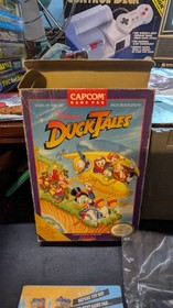 Disney's DuckTales Nintendo NES w Box & Insert No Manual Works Great