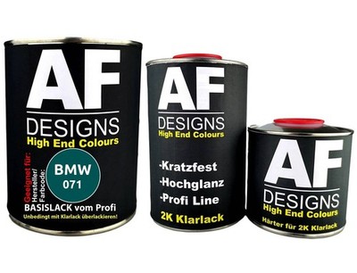 FÜR BMW 071 Agave 2,5L Autolack Set Klarlack Härter