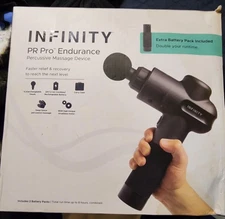 NIB Infinity PR Pro Endurance Percussion Massage Device (Black)