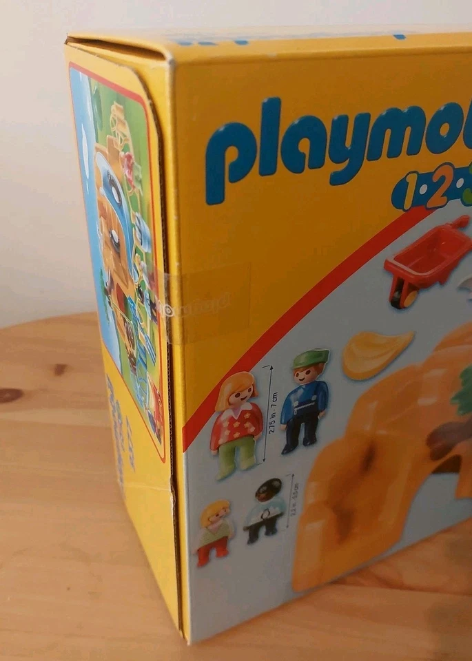 Playmobil 9377 (1.2.3): Animal Park / New and Sealed - Image 4 of 4