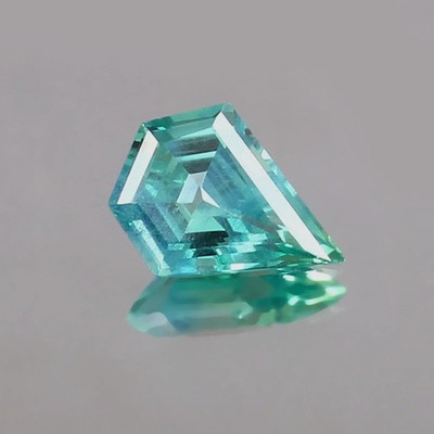 BMR Jewels Grüner Saphir 16 Ct Fancy Cut Natürlich Lose Edelstein AGL