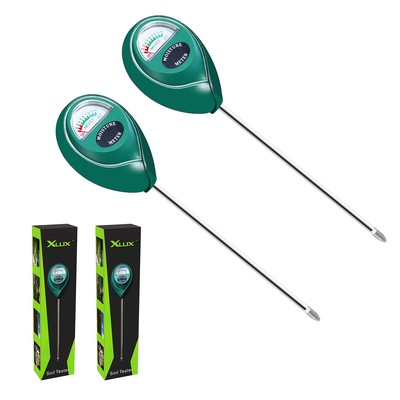 XLUX Soil Moisture Sensor Meter Water Monitor, Hygrometer for Green 
