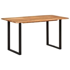 Dining Table 140x70x76 cm Solid Acacia Wood vidaXL