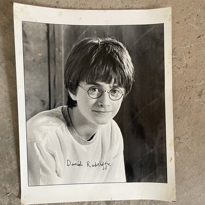 Daniel Radcliffe Fan Mail Repr Autographed Promo Portrait 2003 8x10 Harry Potter