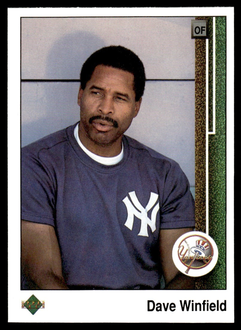 1989 Upper Deck Dave Winfield #349