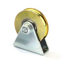 Chiloskit 1.5" Bearing Wheel Wire Rope Pulley Block Bearings Bearing Wire Rop...