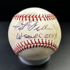 Pat Gillick (GM 2006-08) 'W Series 2008' Autographed Baseball Phillies SEE DESC