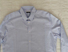 Versace Collection Trend Men's Light Blue Cotton Dress Shirt 16.5/42