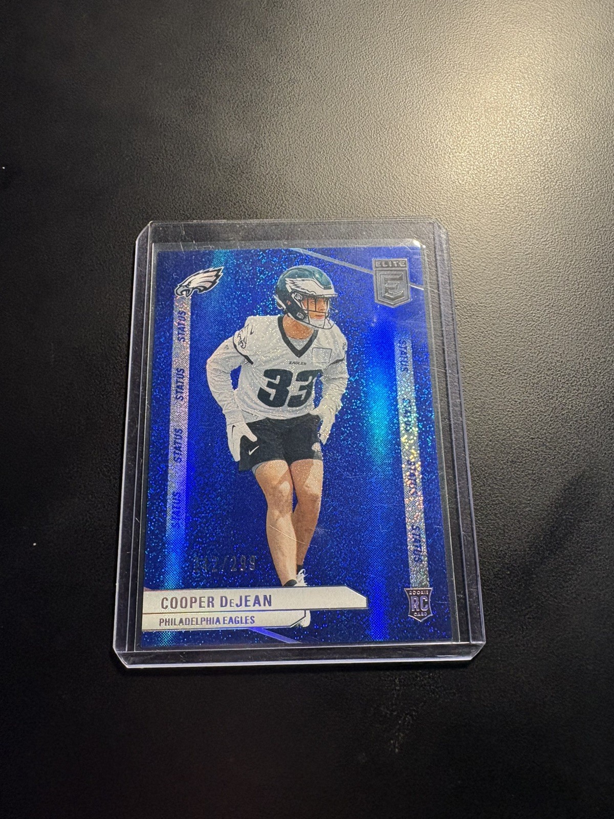 2024 Panini Donruss Elite - Rookies Cooper DeJean #171 Status Sparkles /299