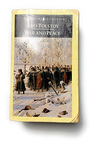 戦争と平和 トルストイ WAR & PEACE by LEO TOLSTOY War and Peace by Leo Tolstoi (1982, Uk-B Format Paperback