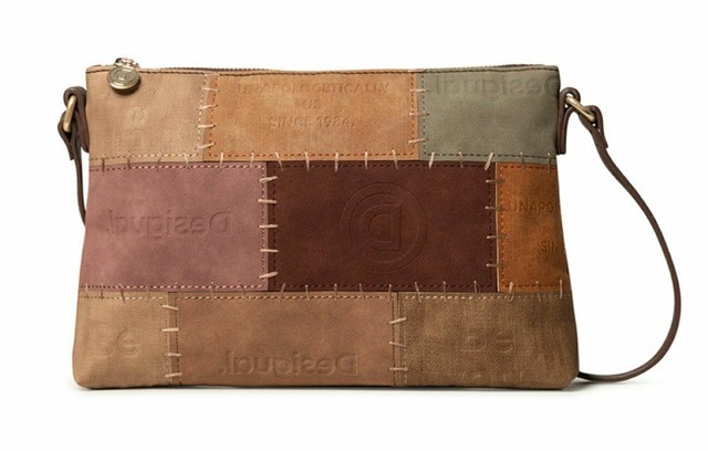 Desigual bolsa para cadáveres cruz Peninsula Durban Bag Brown | Compra  online en eBay