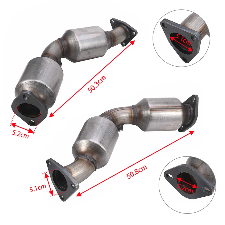 Catalytic Converter Front Left and Righ Fits for 2003-2007 INFINITI G35 3.5L V6✅ - Image 2 of 4