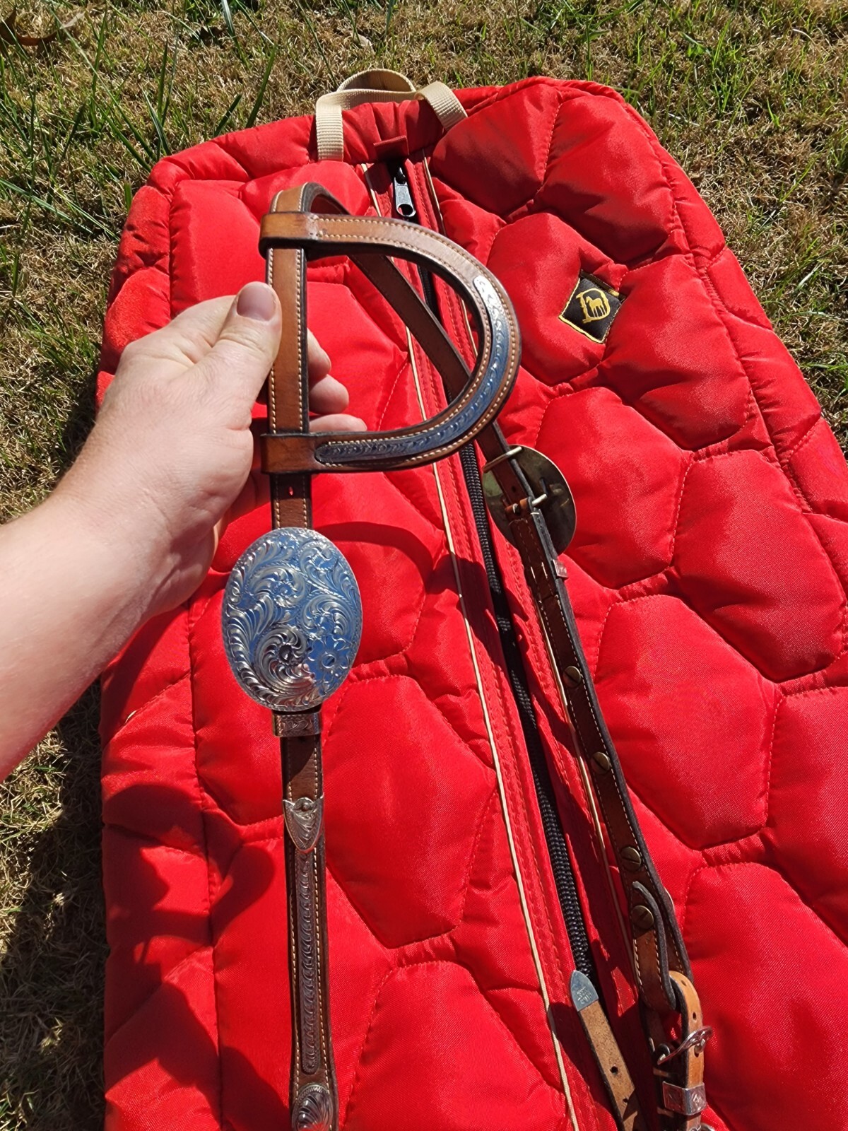 McLelland's 15.5" Western Show Saddle. With matching Breast collar and