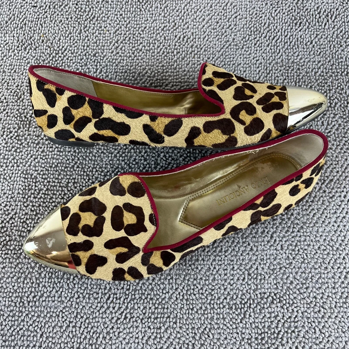 Enzo angiolini leopard best sale flats