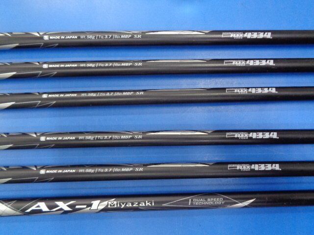 Golf Iron Set Dunlop XXIO X Miyazaki AX-1 (SR) 6pcs 5-P Golf Iron Set Dunlop XXIO X Miyazaki AX-1 (SR) 6pcs 5-P
