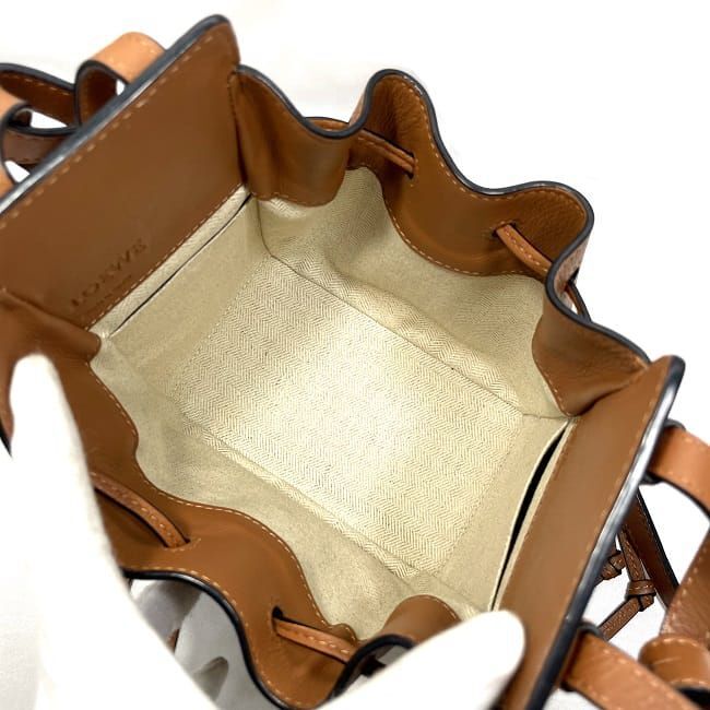 LOEWE ショルダーバッグ 314.30.V07 Loewe Shoulder Bag Hammock Mini Brown Anagram 314.30.V07 F
