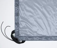 CANVAS GRIP 12' X 20' 7 Grey Grid Cloth - Overhead