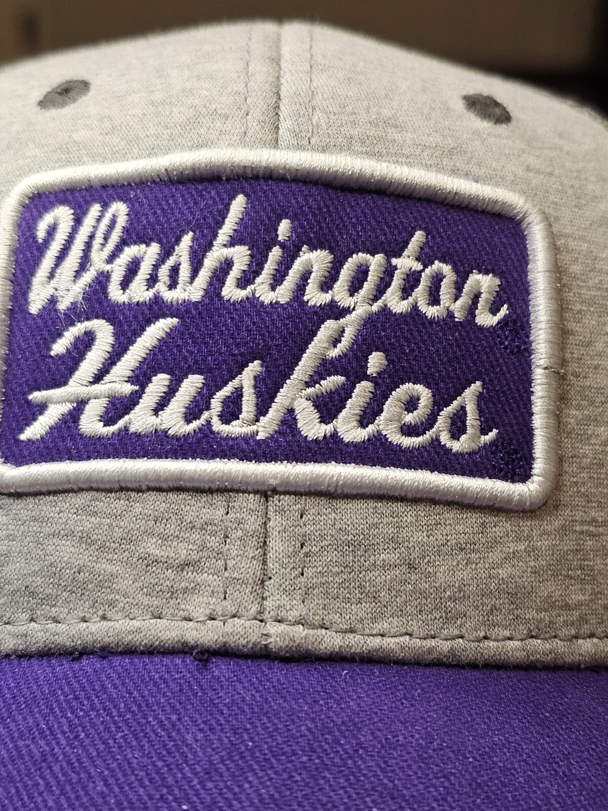 Washington Huskies Patch Hat Cap Snapback Trucker… - image 2