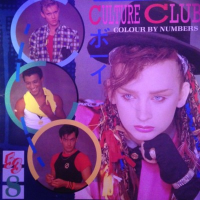 BOY GEORGE CULTURE CLUB COLOUR BY NUMBERS 1983 LP PICTURE & LYRIC
