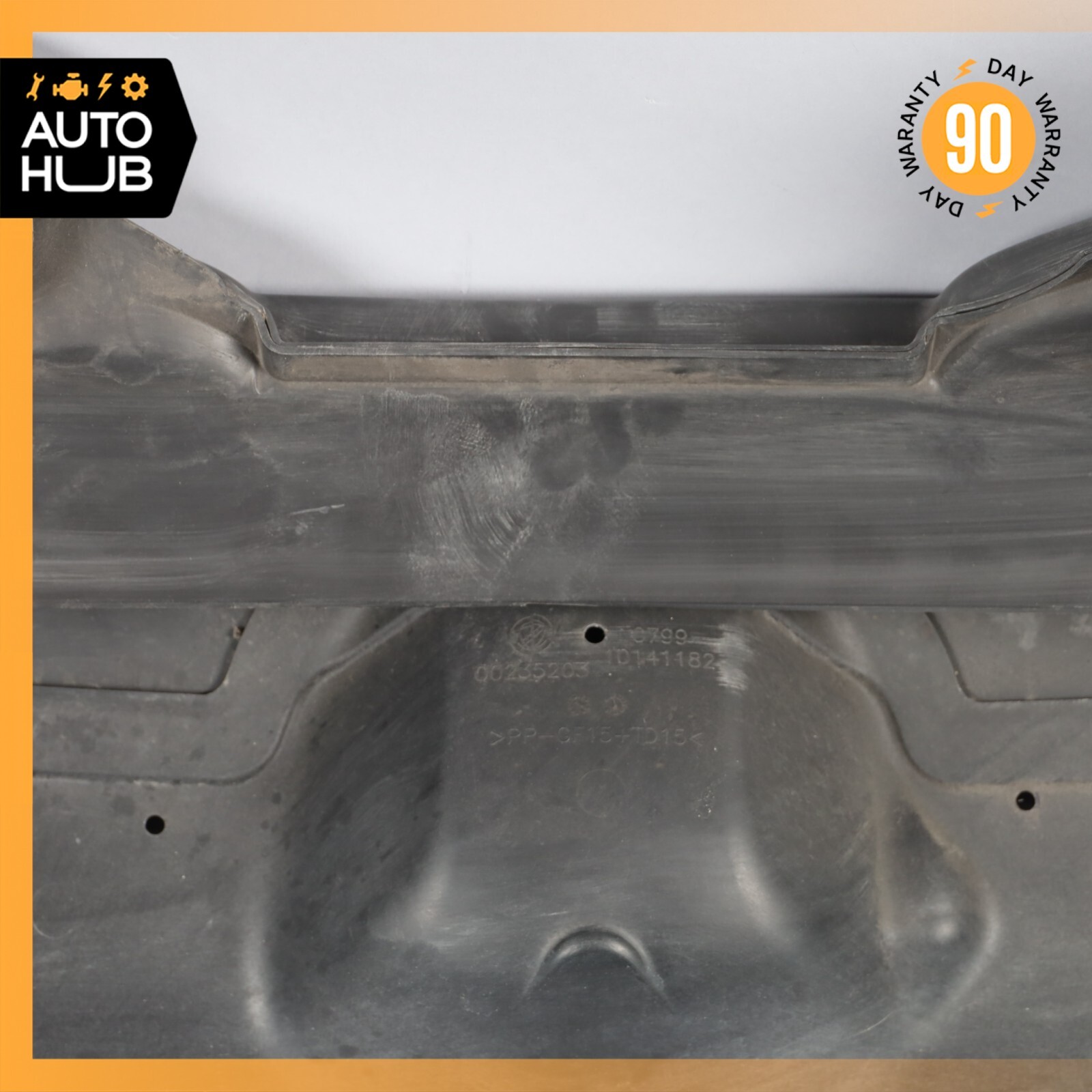 08-19 Maserati GranTurismo S M145 Radiator Support Baffle Air Duct OEM 61k