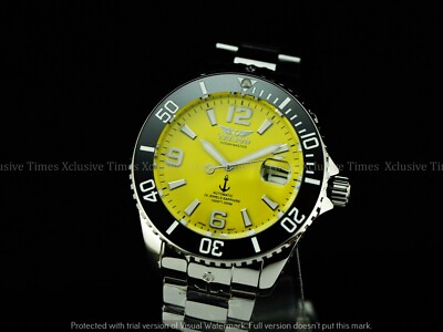 Tresod Men Super Luminous OCEAN MASTER Auto Polish Sapphire Ceramic Bezel Watch