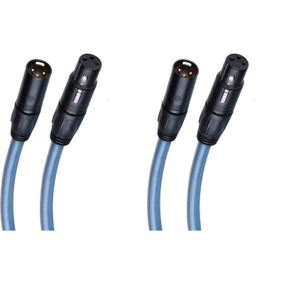 OEHLBACH 13211 Series 2 X High-End NF Kabel mit XLR Stecker - 1 Paar - 2 x 75cm