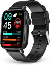   Smart Watch for Men Women, 1.9'' HD Touch Screen Fitness Tracker w/Bluetooth  