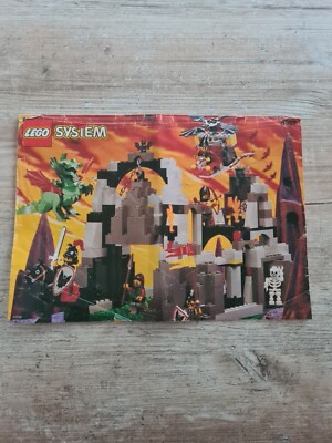 Lego 6087 Witch's Magic Castle Bauanleitung Bauplan Anleitung Aufbauanleitung 