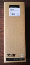 03-2023 New Genuine EPSON T8048 Matte Black 700ml Ink SC-P9000/8000/7000/6000