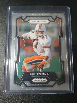 Michael Irvin - Prizm Draft Picks 2024 - Dallas Cowboys, Miami Hurricanes 