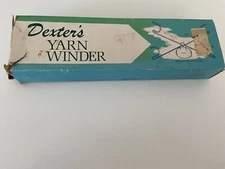 Vintage Dexter's Yarn Winder Ball Maker Attach Anywhere Suction READ
