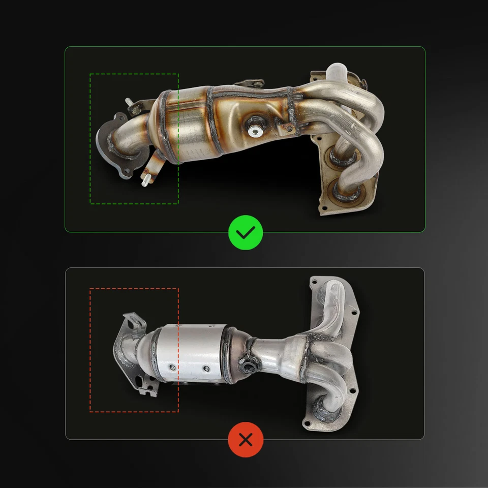 Convertidor catalítico para Toyota Corolla 09-11 Matrix Pontiac Vibe Scion tC 2,4 L Foto 2 de 4