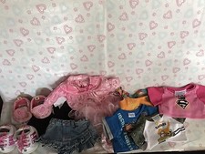 Build A Bear Workshop Clothes Pink Lot Shirts Skirts Tutu Shoes Lot