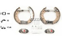 Bremsbackensatz FÜRd Fiesta/Ka/Puma 1.0-1.7/1.8 D 95-00 Kpl. Mit Zylindern