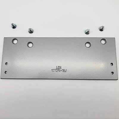 LCN 1070-18 Door Closer Drop Plate Bracket Aluminum Finish for 1070 Series