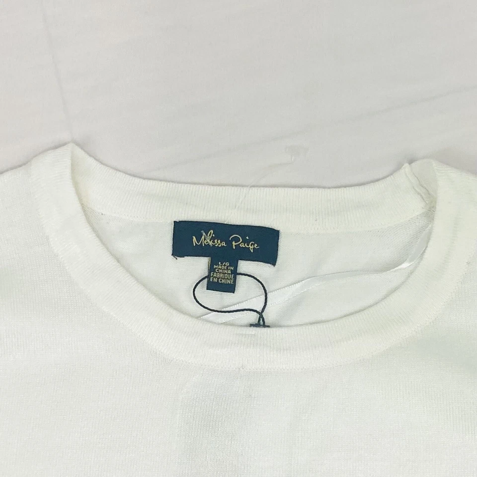 Suéter Melissa Paige Multicolor Manga Larga Talla Grande NUEVO Foto 3 de 4