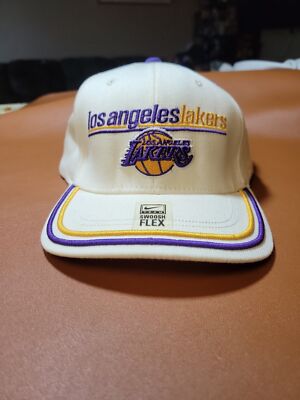 VINTAGE LA Lakers Nike team swoosh flex hat