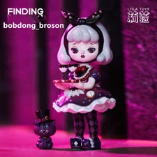 LIILA TOYS Cheshire Cat Party LIILA Figures Resin H16CM  Limited 70 Pcs